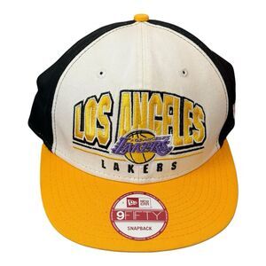 LOS ANGELES LAKERS Snapback Cap New Era Hardwood Classics 9Fifty HWC Hat